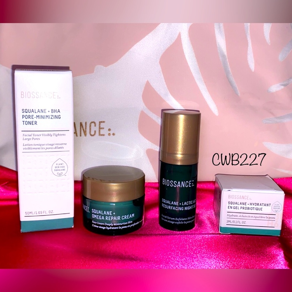 Biossance Bundle with bag